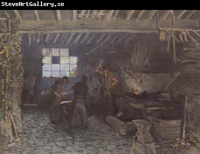 Alfred Sisley The Forge at Marly-le-Roi (san34)